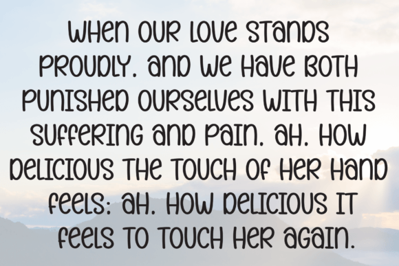 Chubby Christmas Font - Preview 5