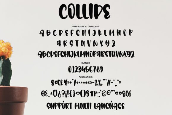 Collide Font - Preview 5