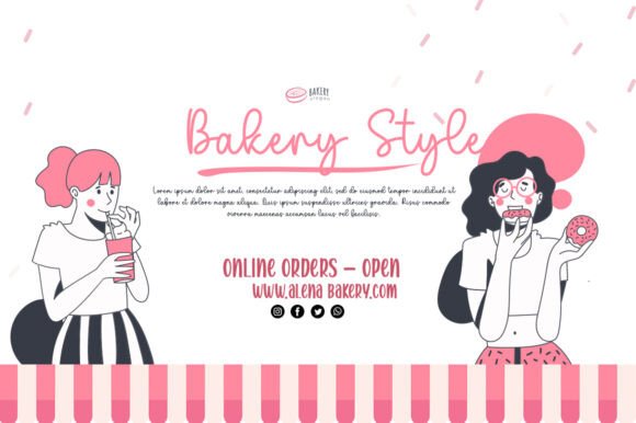 Cupcake Handmade Duo Font - Preview 4