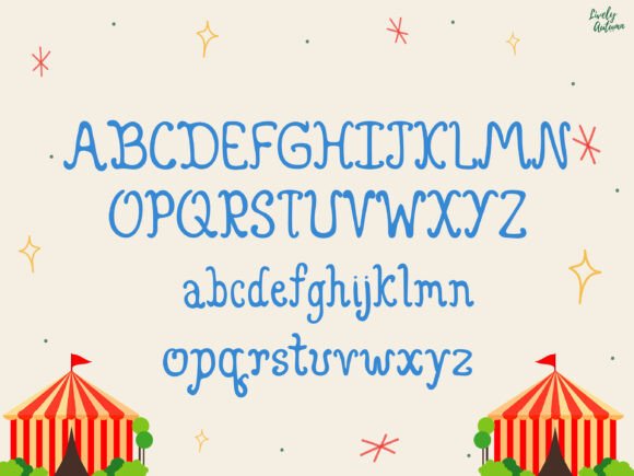 Festive Font - Preview 1