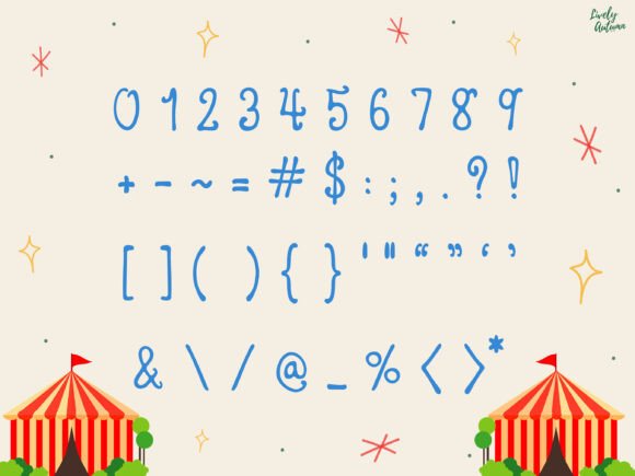 Festive Font - Preview 2