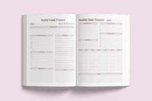Goal Planner Canva Template Graphic by Tabiya Studio · Creative Fabrica