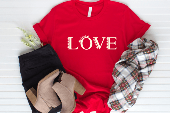 Love Santa Font Font PNG with transparent background - Preview 2