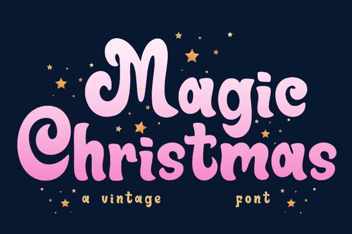 Magic Christmas Font - photo 1