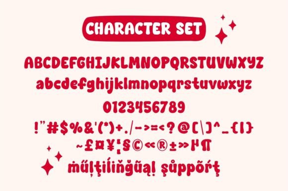 Merry Mischief Font PNG with transparent background - Preview 4