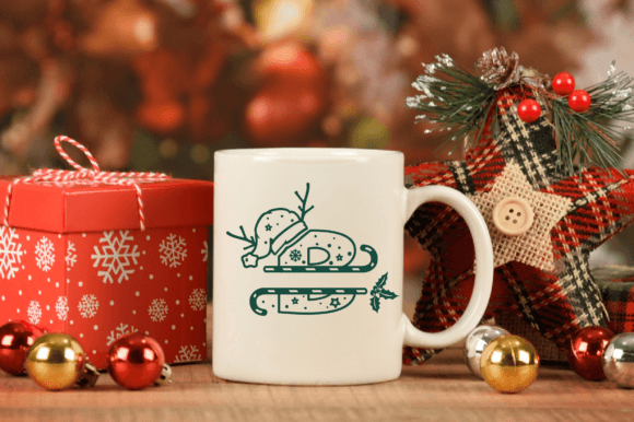 My X-mas Font PNG with transparent background - Preview 3