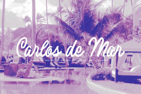 Palma Serena Font PNG with transparent background - Preview 2