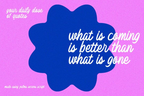 Palma Serena Font PNG with transparent background - Preview 6