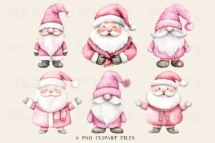 Pink Christmas Gnome PNG Bundle Graphic by MLStudio · Creative Fabrica