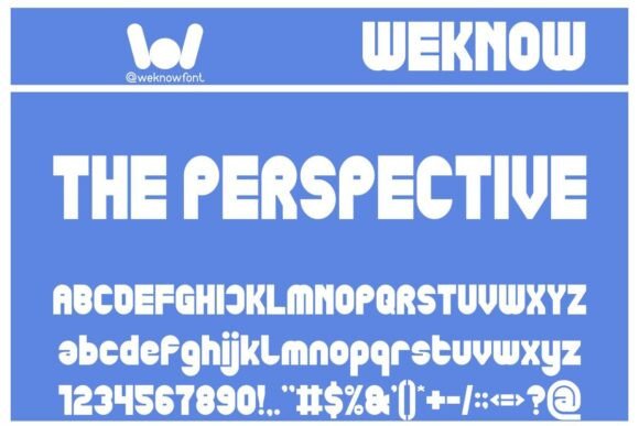 Point of View Font PNG with transparent background - Preview 1