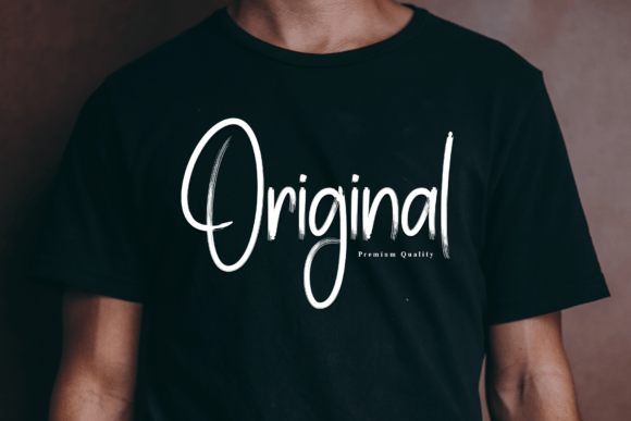 Signature Blackboard Font PNG with transparent background - Preview 1