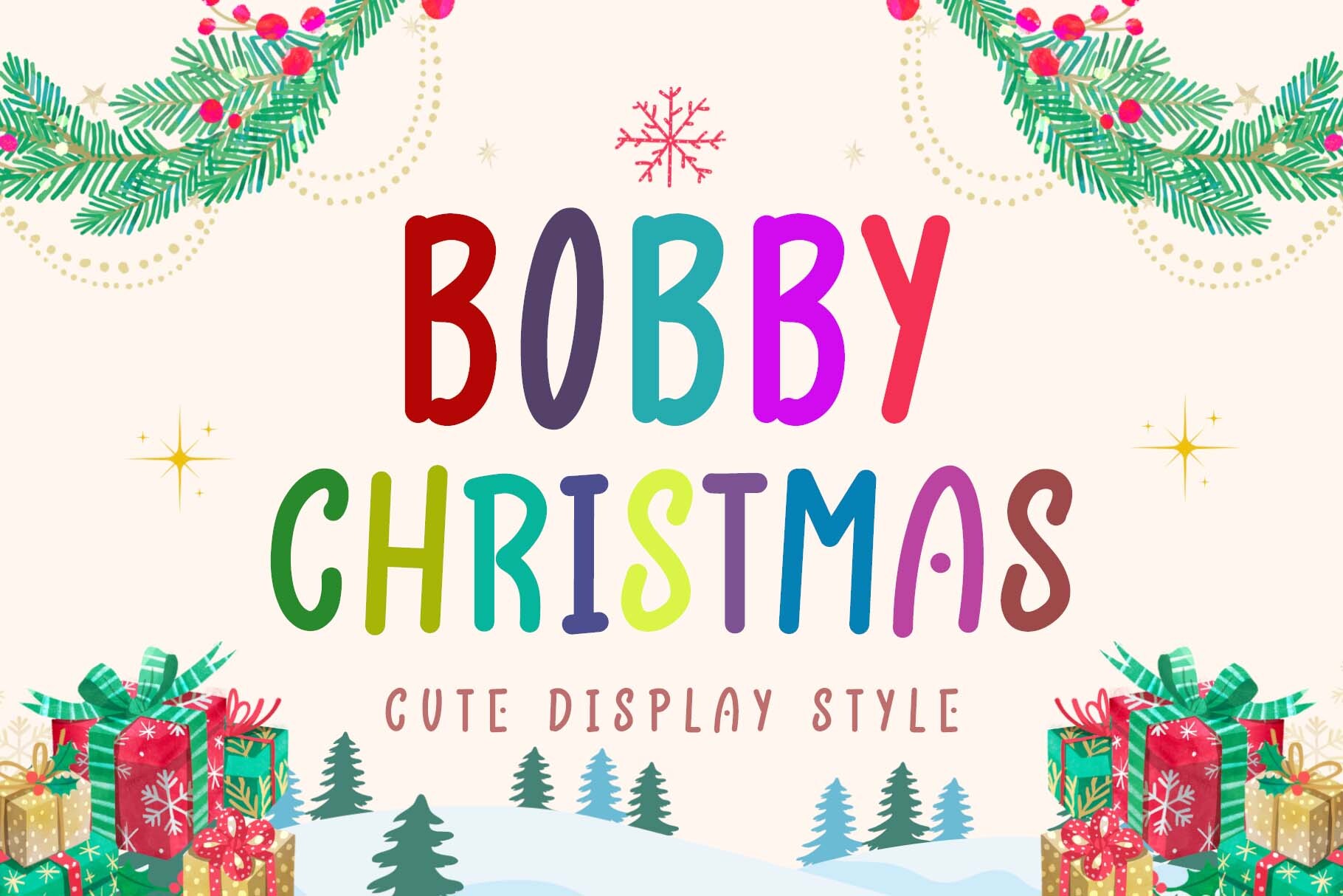 Bobby Christmas Font - photo 1