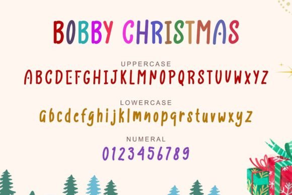 Bobby Christmas Font - Preview 4