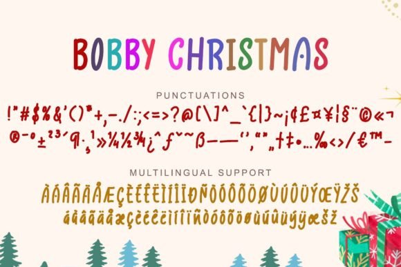Bobby Christmas Font - Preview 5