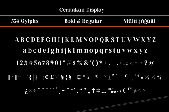 Ceritakan Display Font PNG with transparent background - Preview 5