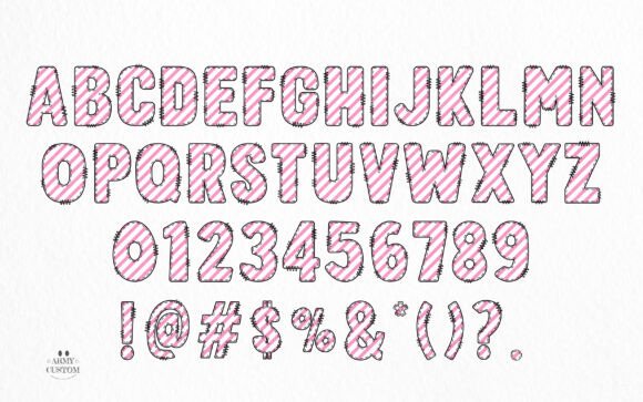 Christmas Army Bundle Font - Preview 6