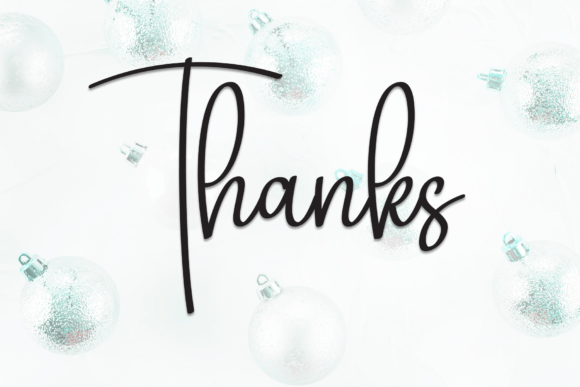 Christmas Bubbles Font PNG with transparent background - Preview 6