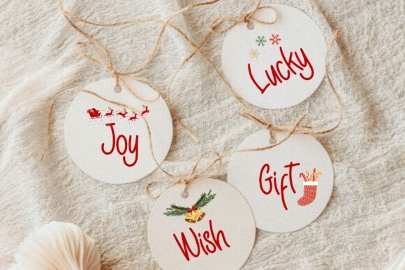 Christmas Design Font - Preview 5