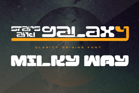 Clarity Origins Font - Preview 3
