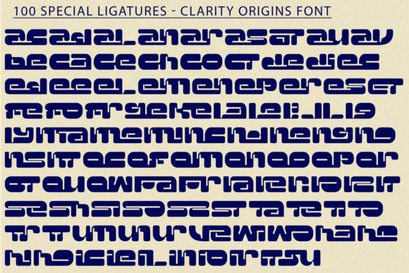 Clarity Origins Font - Preview 6