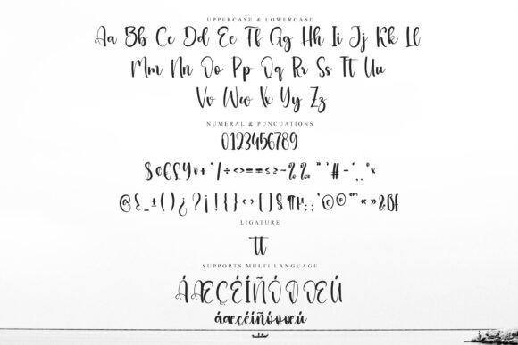 Cutely Kamala Font PNG with transparent background - Preview 5