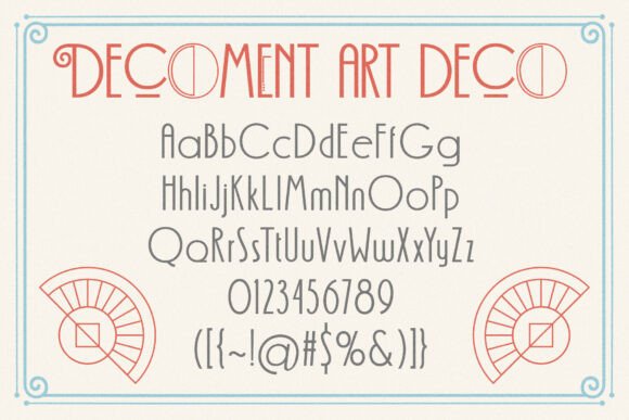 Decoment Font - Preview 5