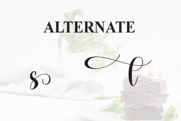 Desserts Font - Preview 6