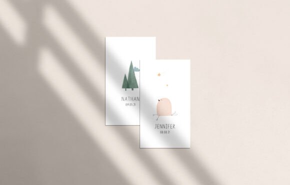 Dreamy Bird Font PNG with transparent background - Preview 1