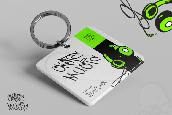 Drip Drop Font PNG with transparent background - Preview 5