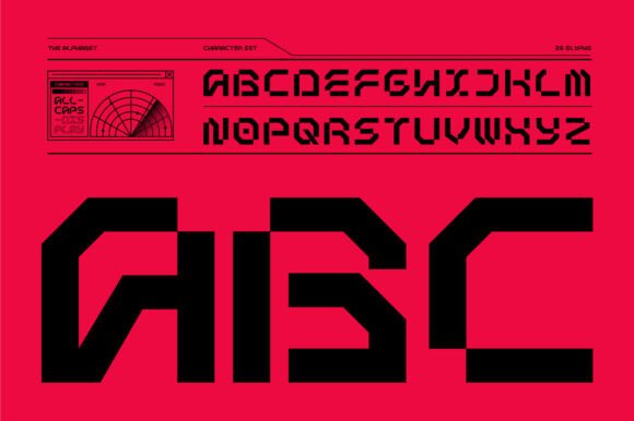 Excofles Font - Preview 3