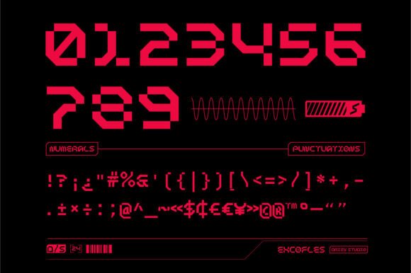 Excofles Font - Preview 4