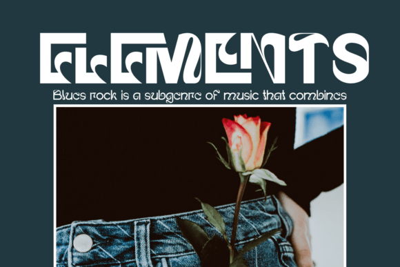 Fashion Themes Font PNG with transparent background - Preview 1