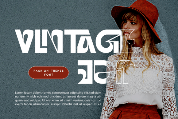 Fashion Themes Font PNG with transparent background - Preview 3