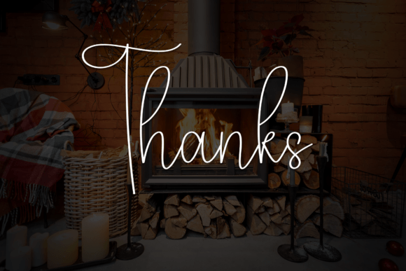 Fireplace Font - Preview 6