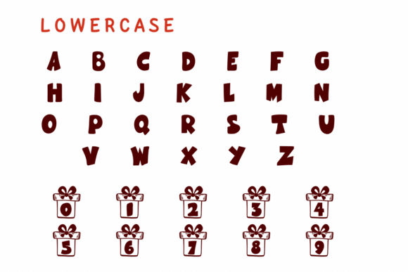 Gift Doodle Font - Preview 2
