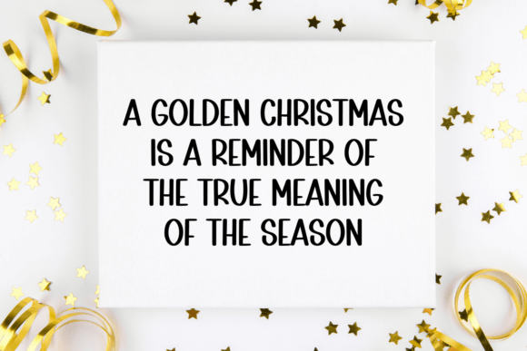 Golden Flyer Font - Preview 3
