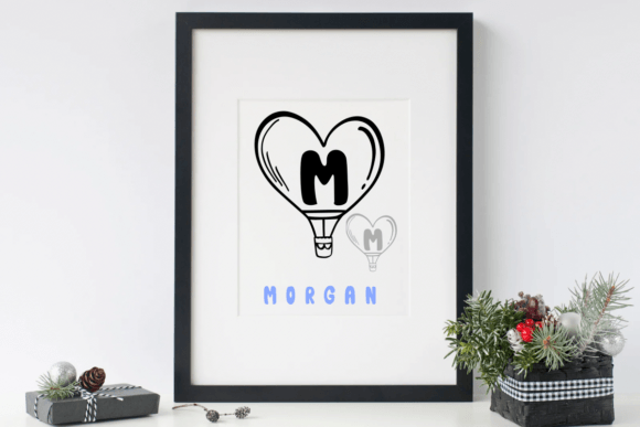Heart Balloon Font - Preview 5
