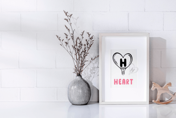 Heart Balloon Font - Preview 6