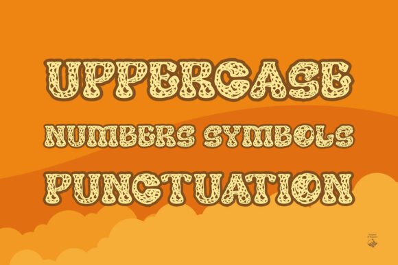 Holedis Font PNG with transparent background - Preview 3