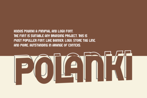 Kolnos Polanki Font PNG with transparent background - Preview 5