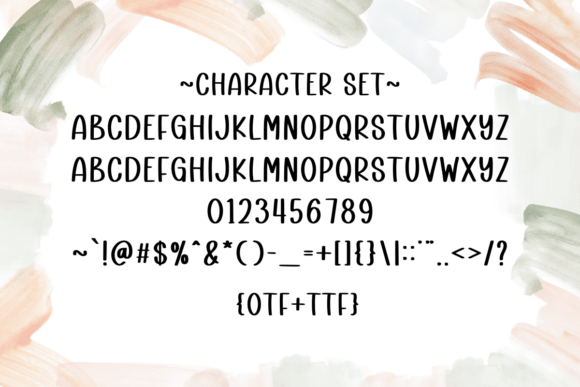 Magical Gifts Font PNG with transparent background - Preview 2