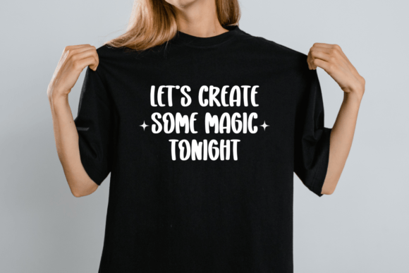 Magical Night Font PNG with transparent background - Preview 5