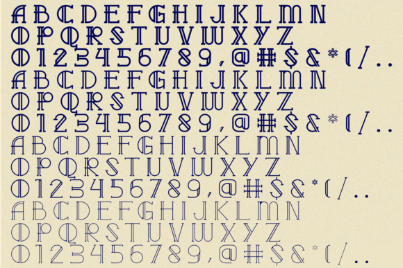 Modern Fashion Font PNG with transparent background - Preview 6