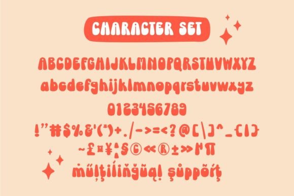 Retro Merry Font font preview - 4