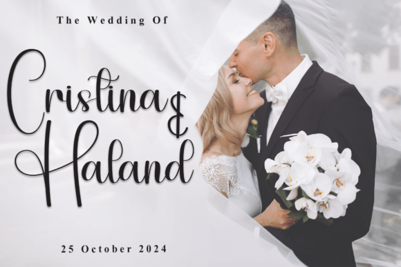 Rustic Signature Font PNG with transparent background - Preview 1