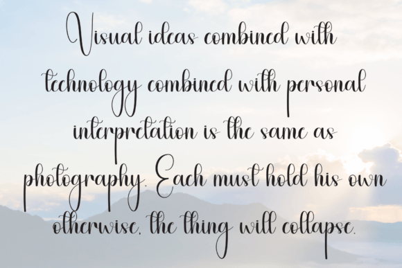 Rustic Signature Font PNG with transparent background - Preview 5