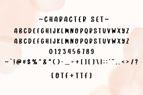 Shiny Fairy Font PNG with transparent background - Preview 2