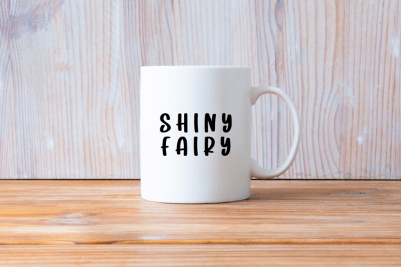 Shiny Fairy Font PNG with transparent background - Preview 3