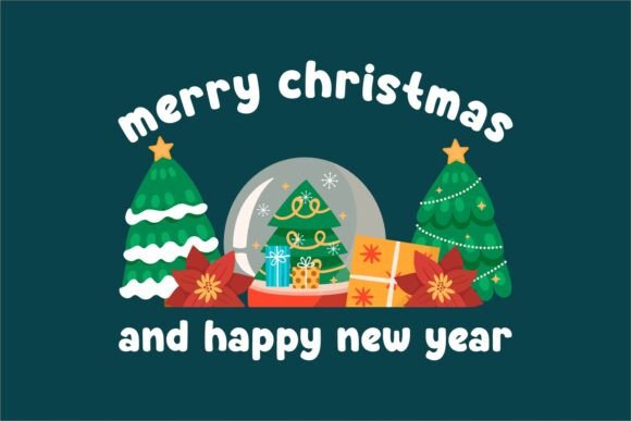 Sleigh Belles Font PNG with transparent background - Preview 1
