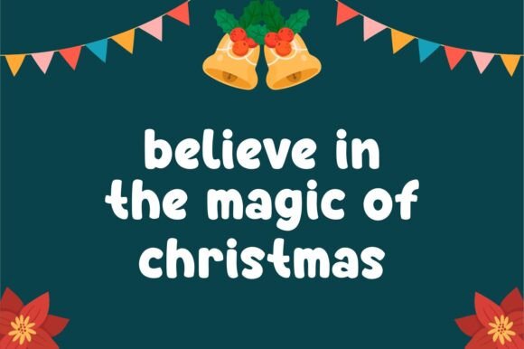 Sleigh Belles Font PNG with transparent background - Preview 2